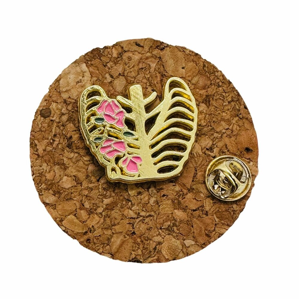 ✨Pin Lung and internal brooch lapel jewerly medical Enamel✨ - Picture 2 of 5